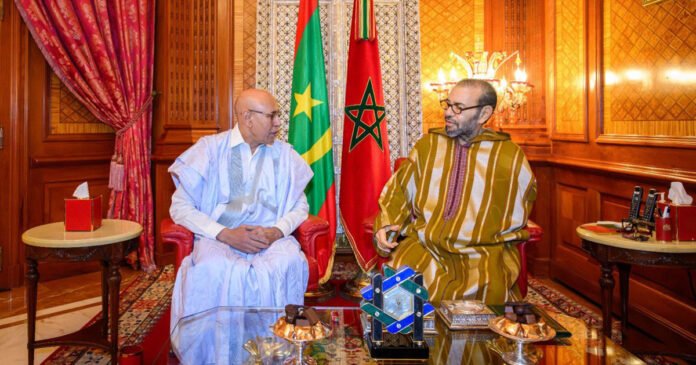 M6 et le président mauritanien
