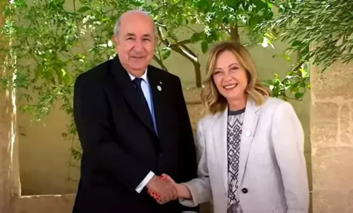 Tebboune et Meloni