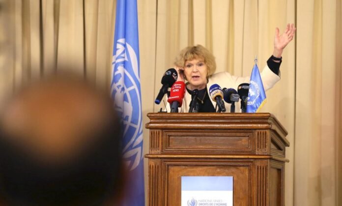 Mary Lawlor, sur sa visite en Algérie.