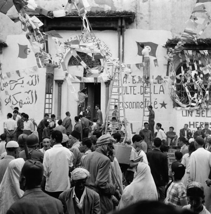 Rue d'Alger en 1962.